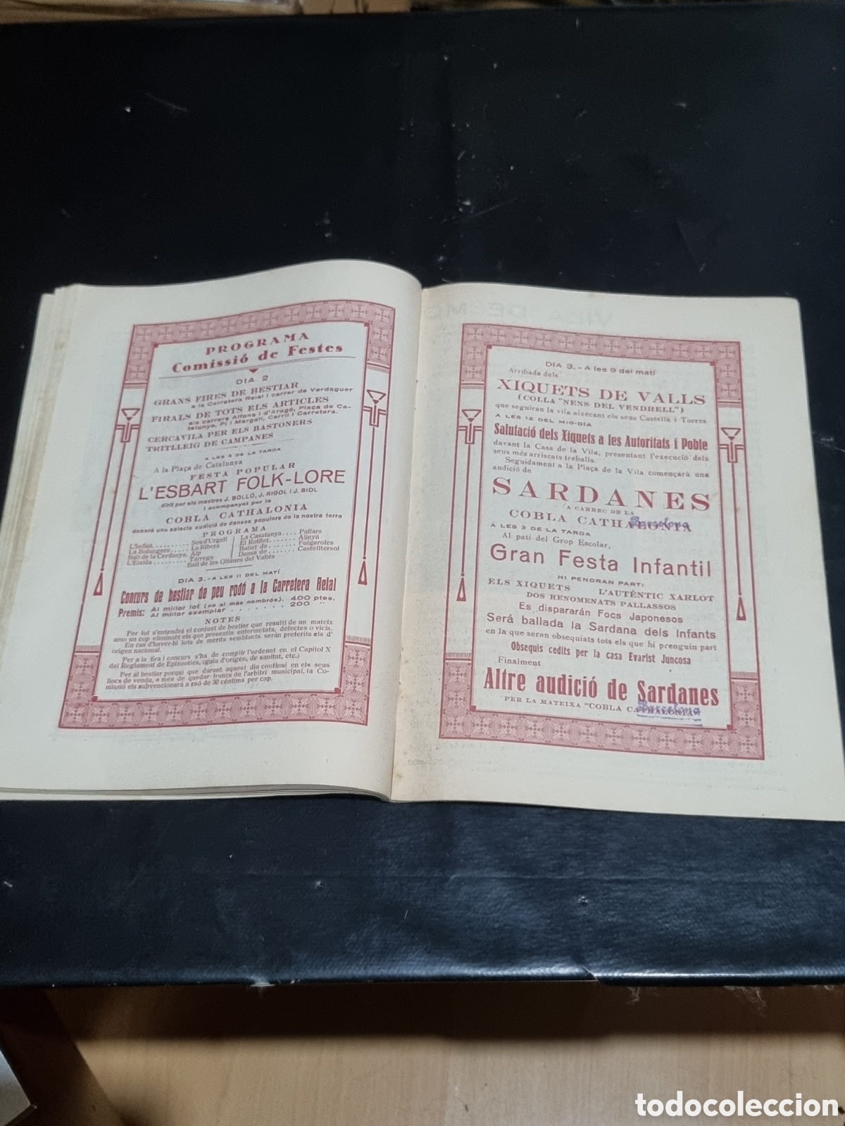 Coleccionismo: MOLINS DE REY, FIRES DE LA CANDELERA 1927 PROGRAMA OFICIAL - Foto 12
