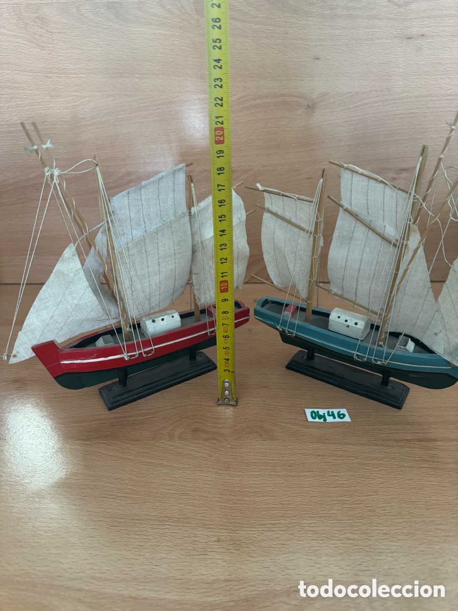 Coleccionismo: 2 maquetas de barco vintage - Foto 2