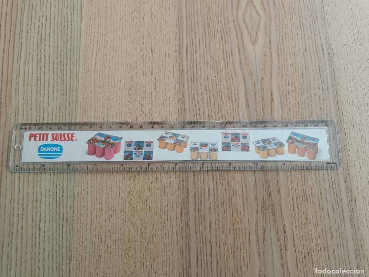 Coleccionismo: Regla Petit Suisse Danone. Promocional.