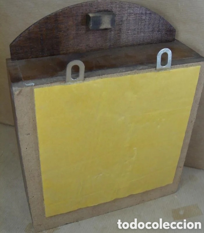 Coleccionismo: Caja madera porta llaves - Foto 4