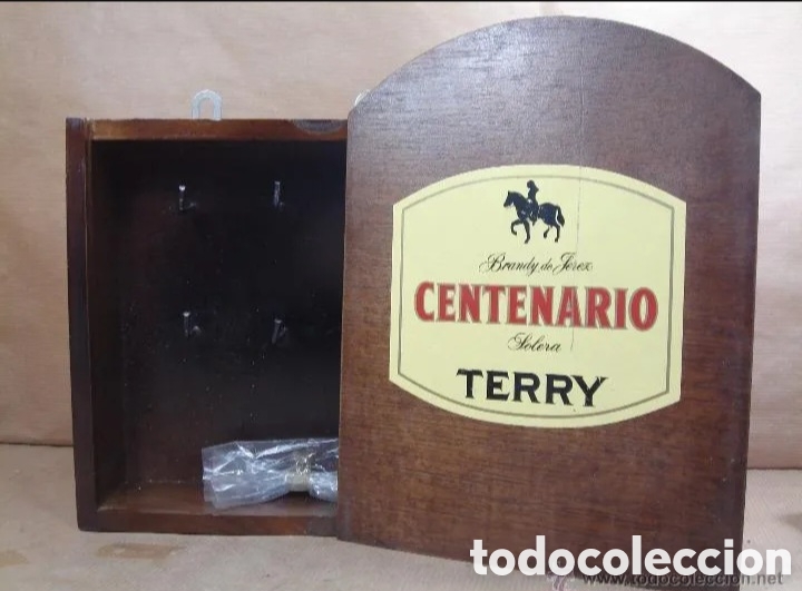 Coleccionismo: Caja madera porta llaves - Foto 5