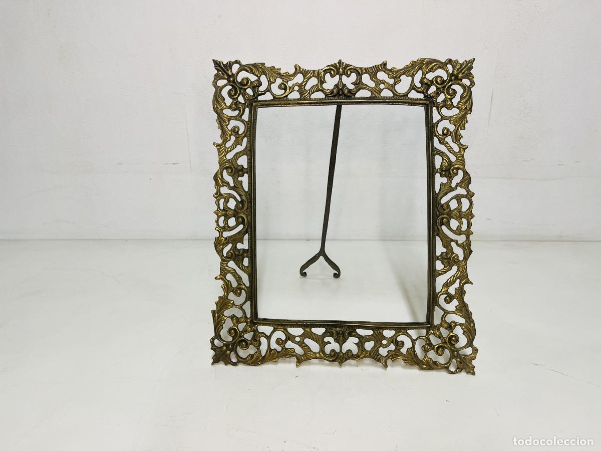 Coleccionismo: Baroque Portrait en bronce tallado 1940&rsquo;s 36x26 cm - LA OPALINA