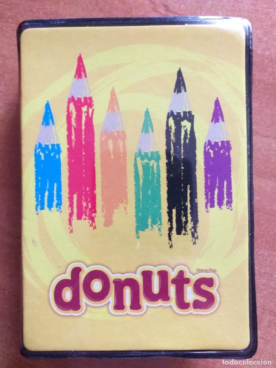 Coleccionismo: DONUTS - PACK REGALO L&Aacute;PICES Y COMPLEMENTOS (EN CAJA DE PL&Aacute;STICO) - Foto 2