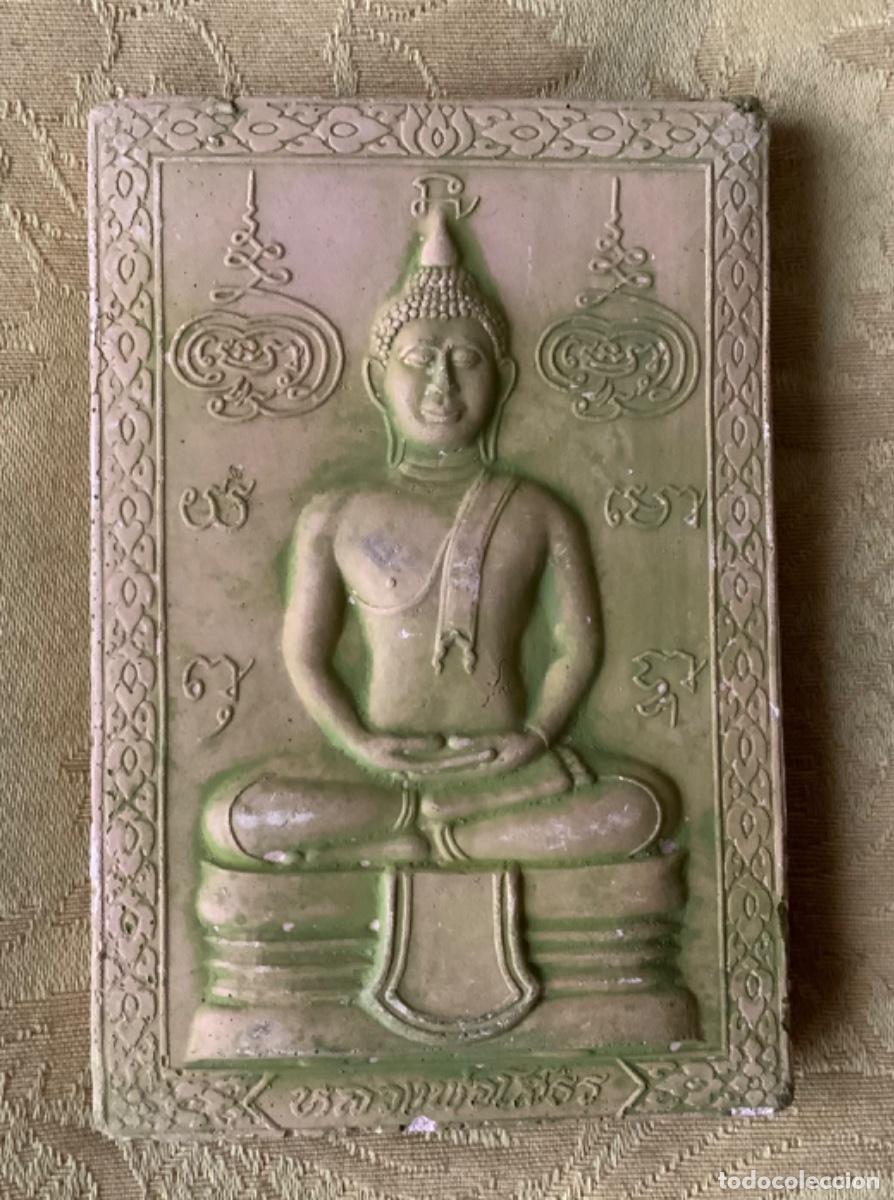 Coleccionismo: PLACA DE TERRACOTA EN RELIEVE CON BUDA Siddharta - Foto 1