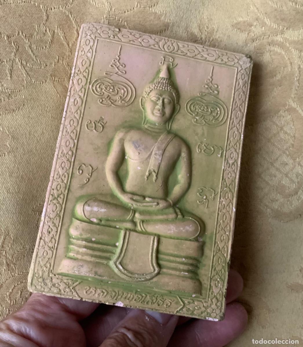 Coleccionismo: PLACA DE TERRACOTA EN RELIEVE CON BUDA Siddharta - Foto 5