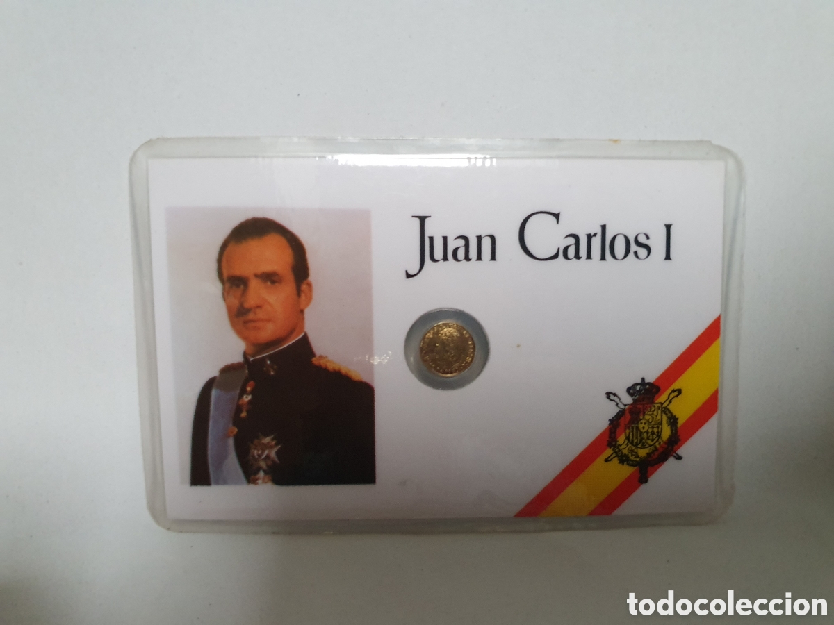 Coleccionismo: JUAN CARLOS DE BORBON Y BORBON. PRIMERA MONEDA DEMOCRACIA.