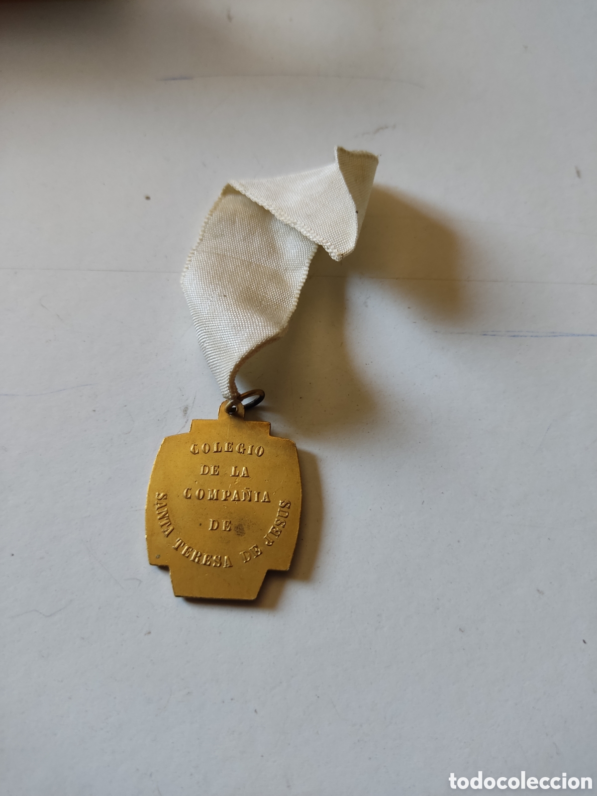 Coleccionismo: Medalla premio colegio de la compa&ntilde;&iacute;a de Santa Teresa de Jes&uacute;s