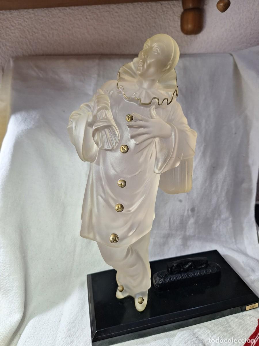 Coleccionismo: Figura Arlequin art deco.