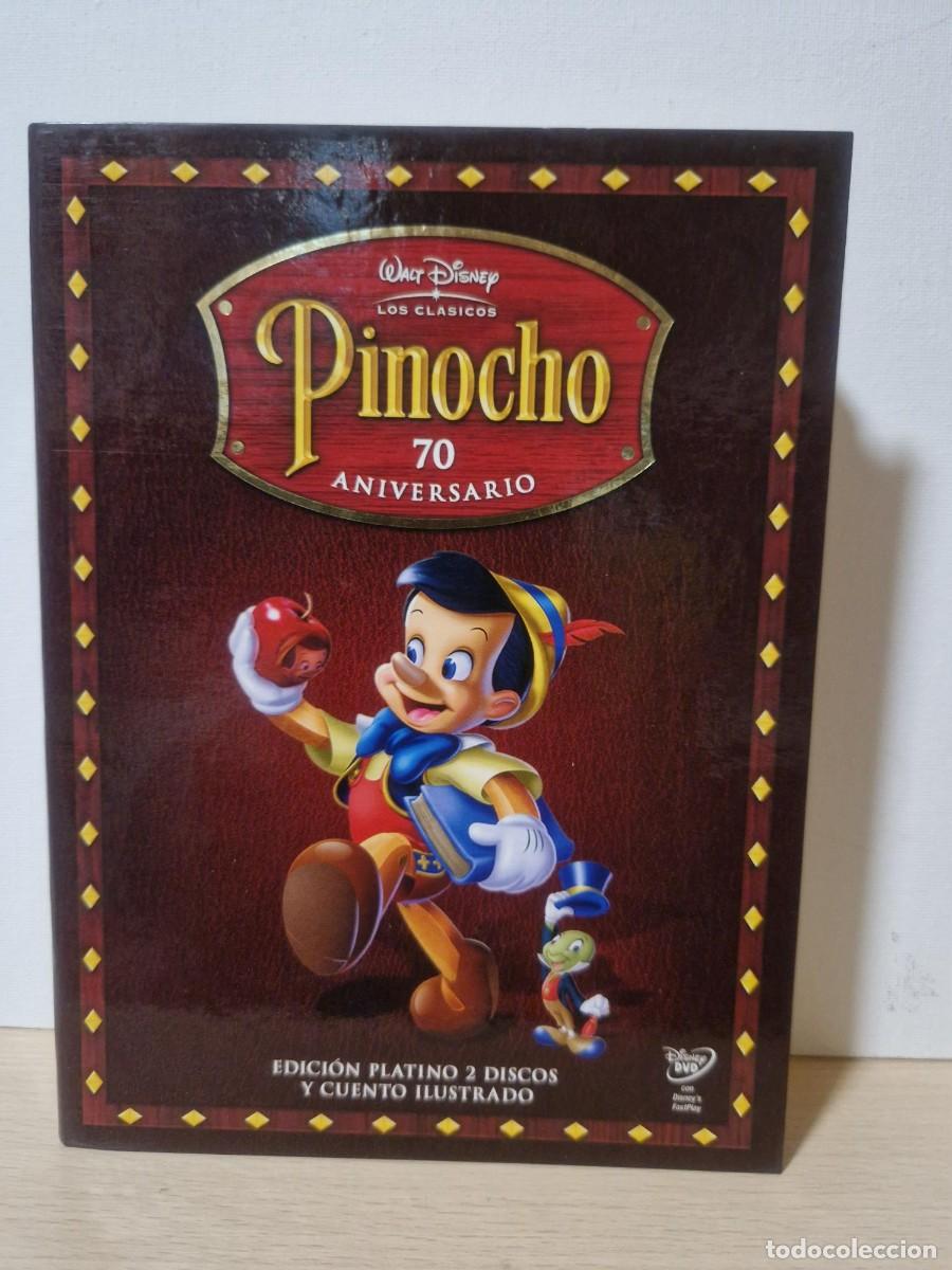 Coleccionismo: Caja &rdquo;Edici&oacute;n Platino Pinocho 70 aniversario&rdquo;