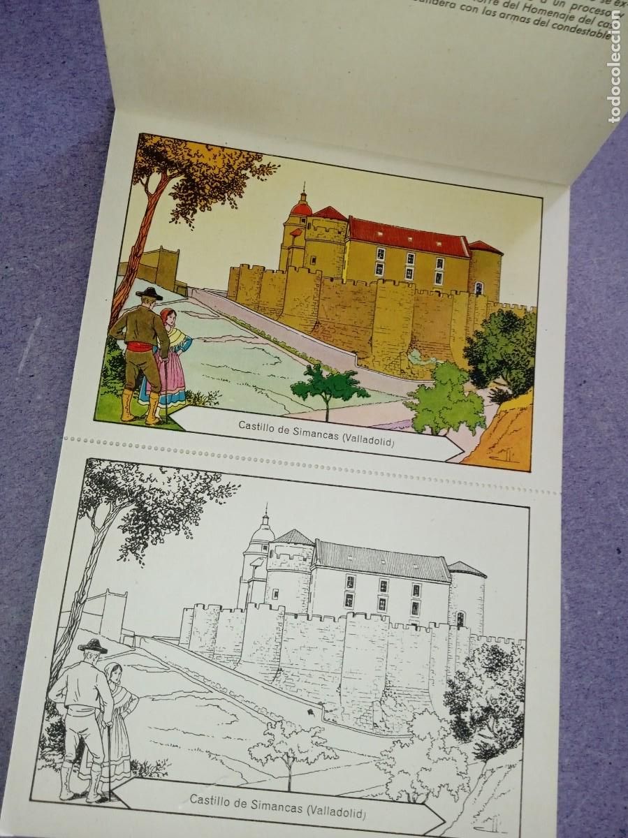 Coleccionismo: CASTILLOS DE ESPA&Ntilde;A, Colorear - Foto 2