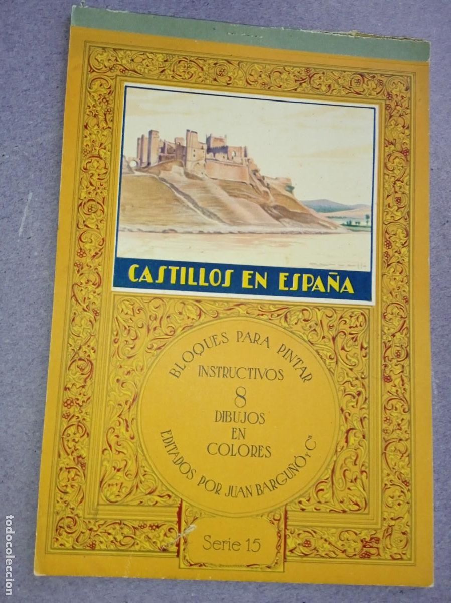 Coleccionismo: CASTILLOS DE ESPA&Ntilde;A, Colorear - Foto 1