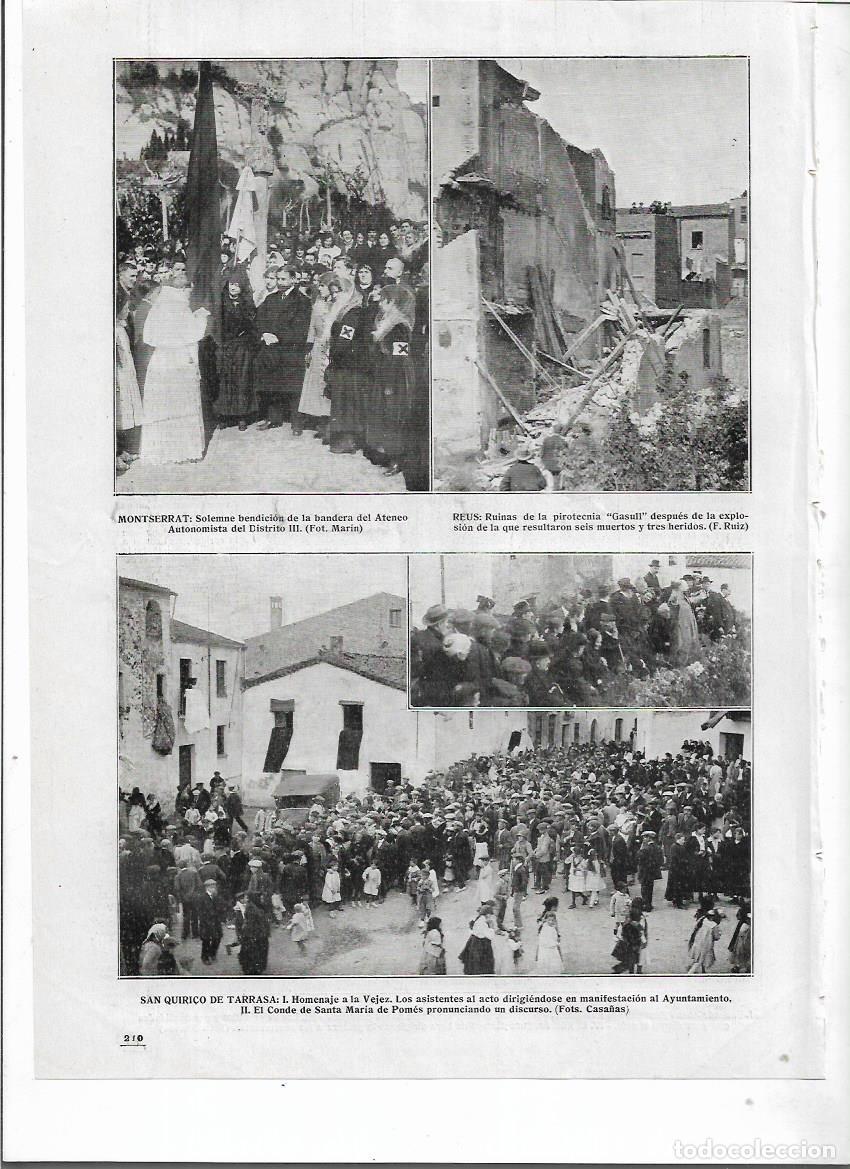 Colecionismo: A&Ntilde;O 1917 RECORTE PRENSA MONTSERRAT BENDICION BANDERA ATENEO AUTONOMISTA DISTRITO III