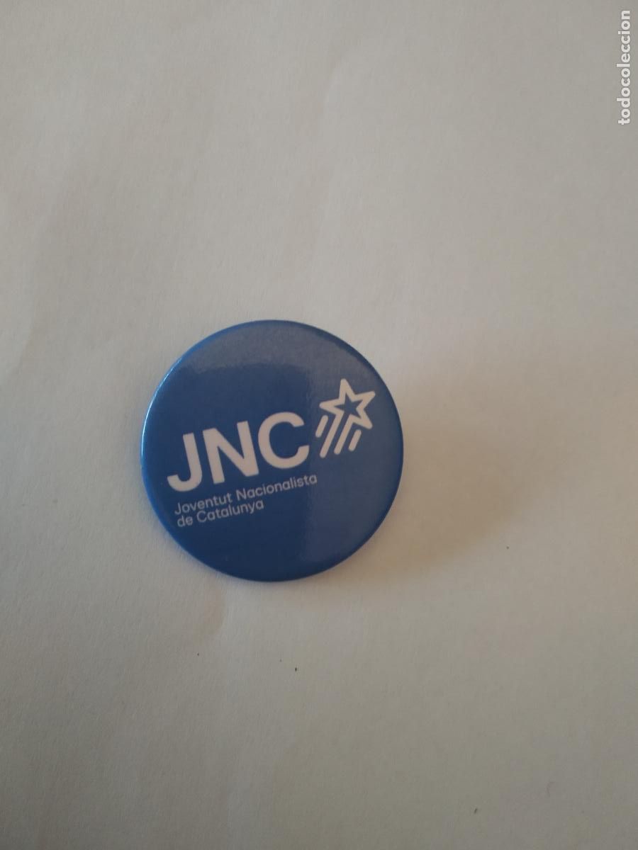 Collezionismo: CHAPA METALICA POLITICA JNC JOVENTUT NACIONALISTA DE CATALUNYA