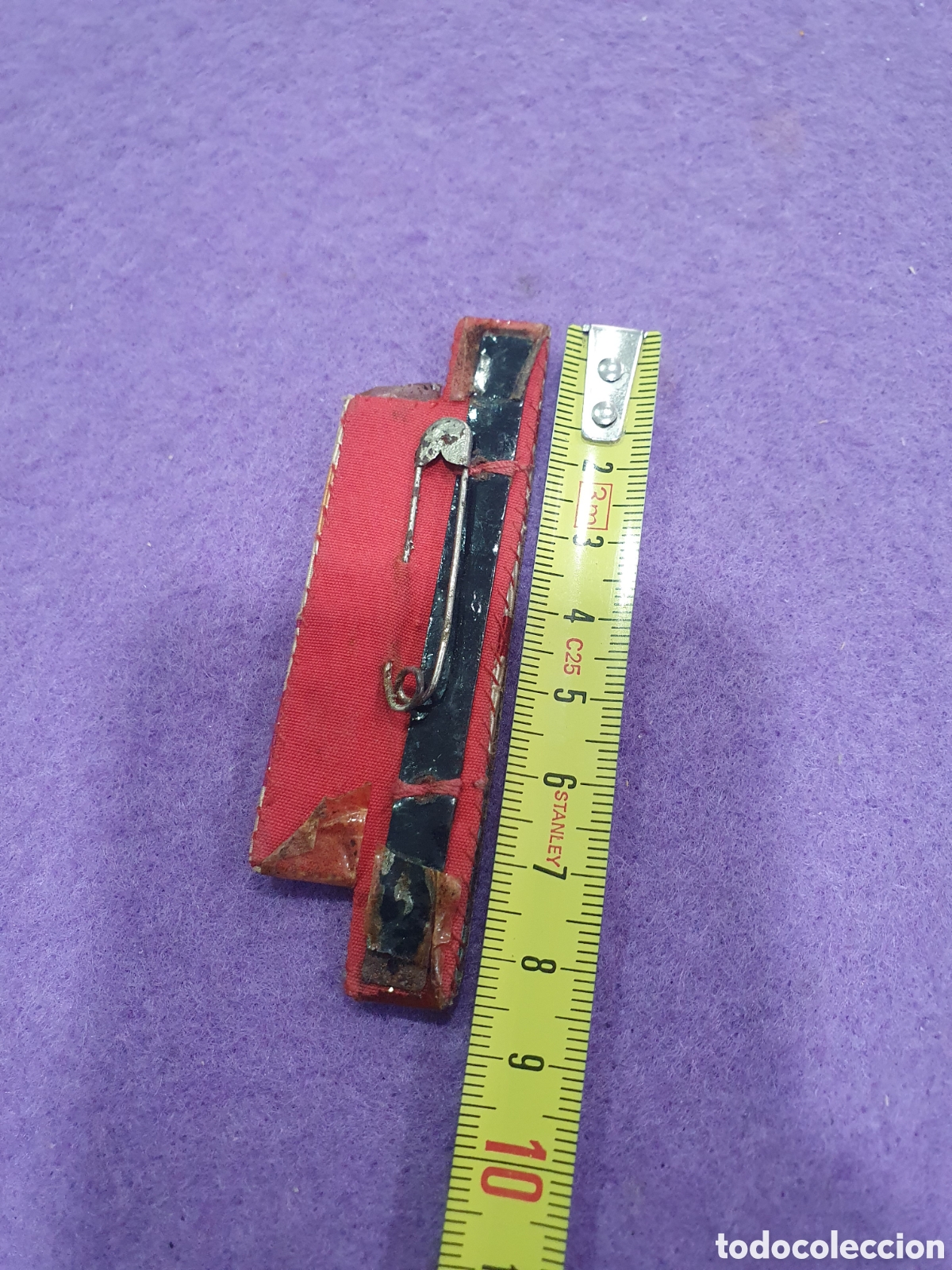 Coleccionismo: Antiguo pasador militar. (L90) - Foto 2