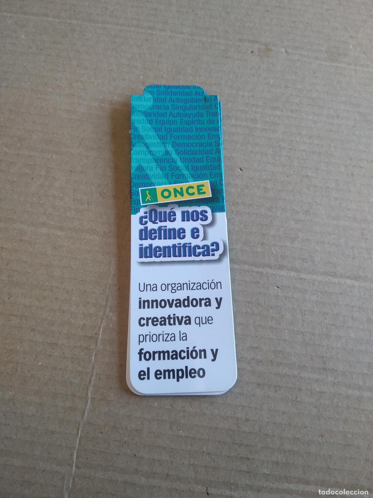 Coleccionismo: PUBLICIDAD ONCE QUE NOS DEFINE E IDENTIFICA - Foto 1