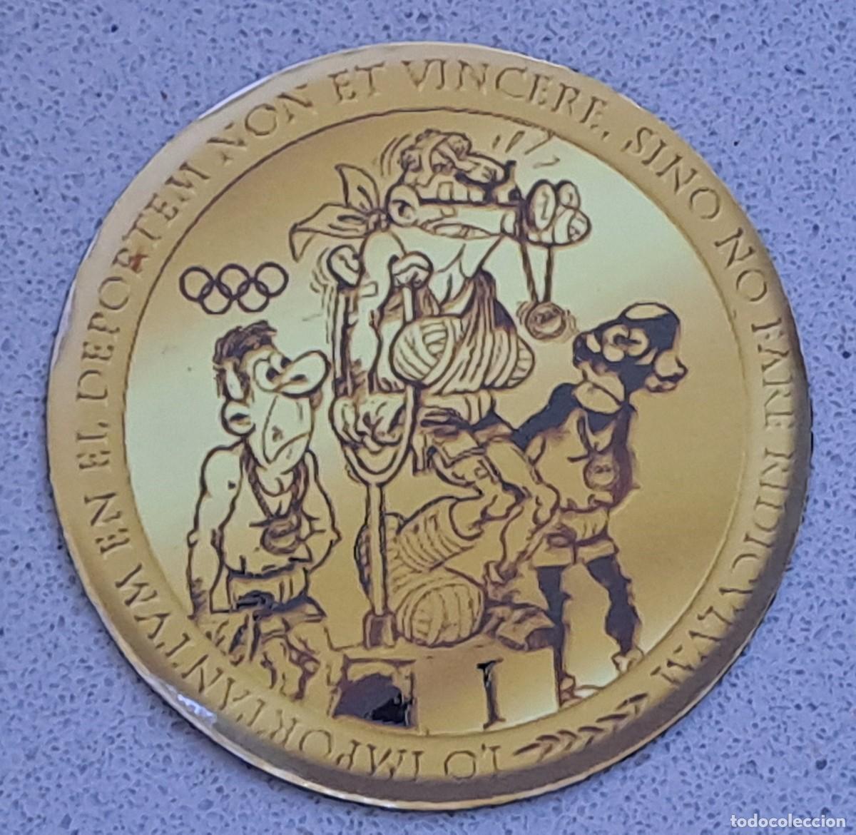 Coleccionismo: IMAN NEVERA MORTADELO Y FILEMON - DEPORTES - OLIMPIADAS - Foto 1