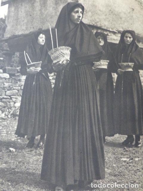 Collectionnisme: GARRALDA NAVARRA MUCHACHAS ANTIGUA LAMINA IMPRESA AL HUECOGRABADO A&Ntilde;OS 40