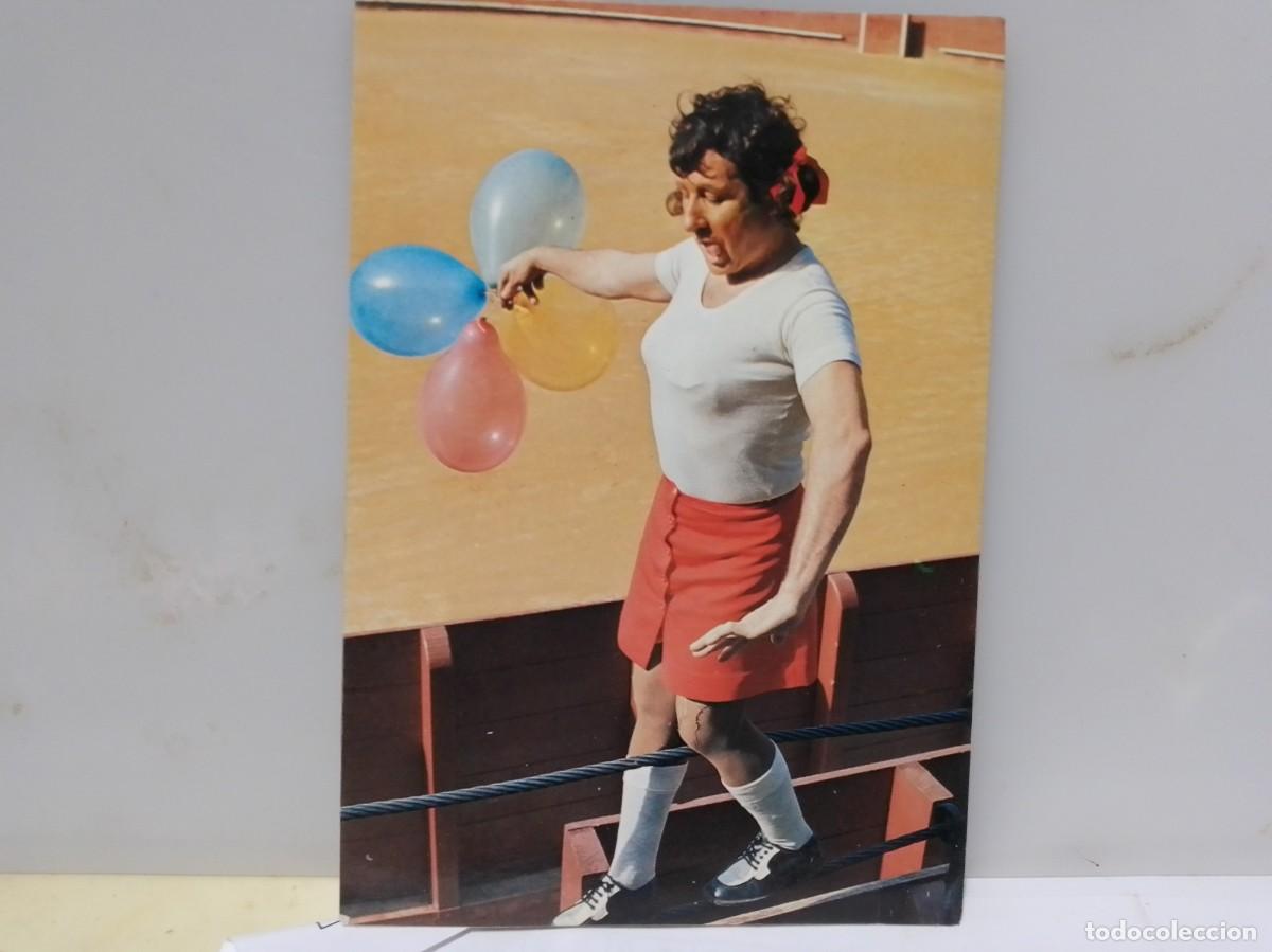 Coleccionismo: Antigua fotopostal TORONTO torero comico