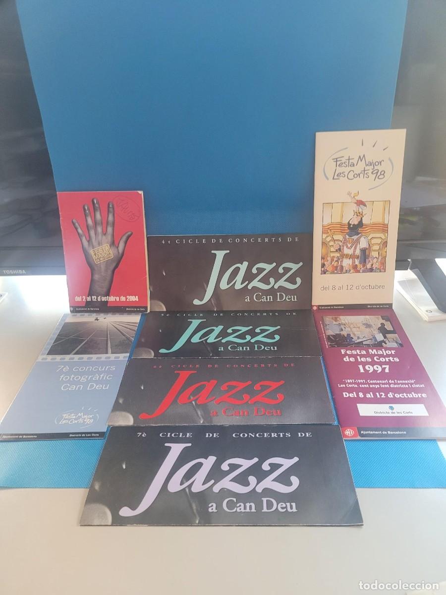 Coleccionismo: PROGRAMAS JAZZ LES CORTS Y PROGRAMAS DE FIESTA MAYOR - Foto 1