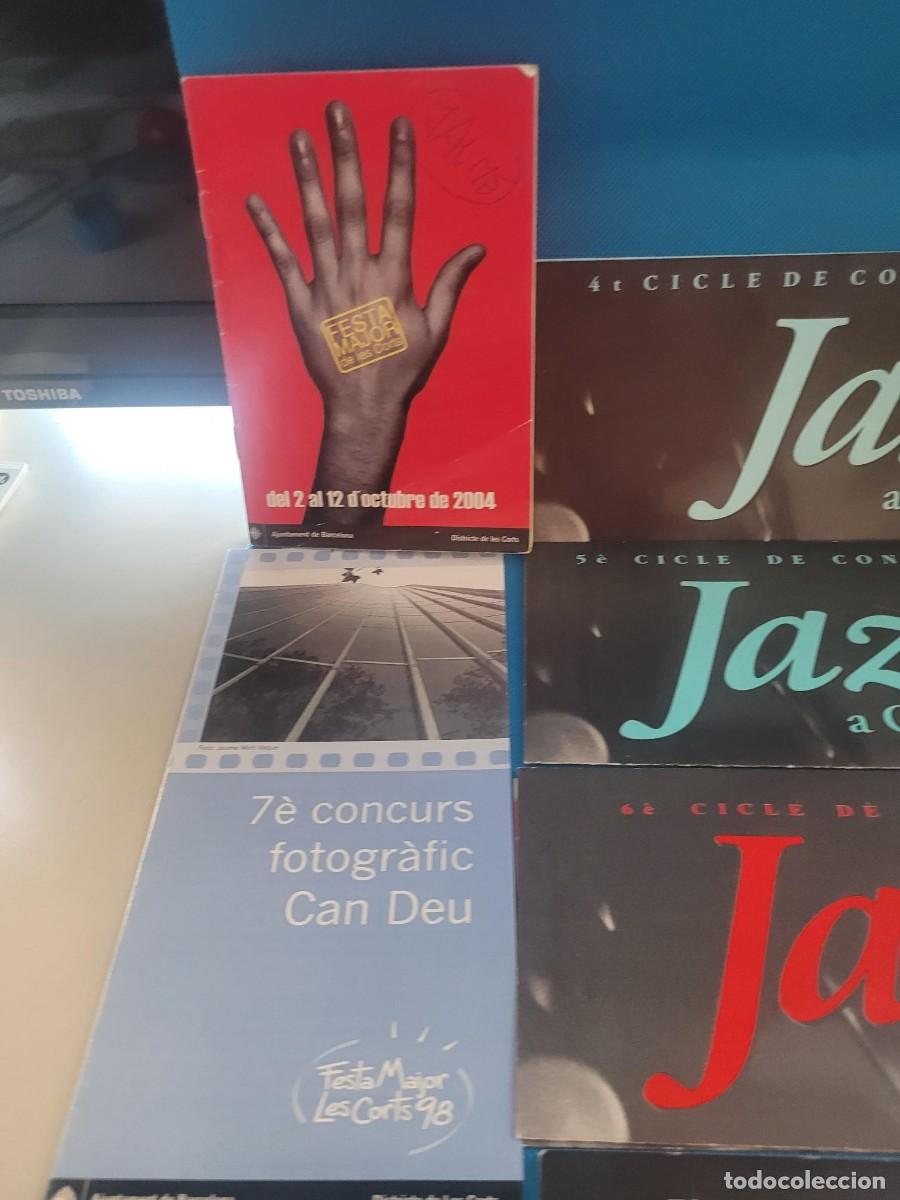 Coleccionismo: PROGRAMAS JAZZ LES CORTS Y PROGRAMAS DE FIESTA MAYOR - Foto 3