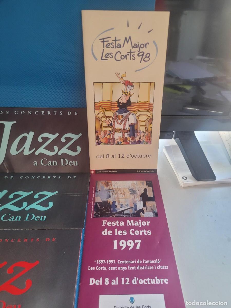 Coleccionismo: PROGRAMAS JAZZ LES CORTS Y PROGRAMAS DE FIESTA MAYOR - Foto 4