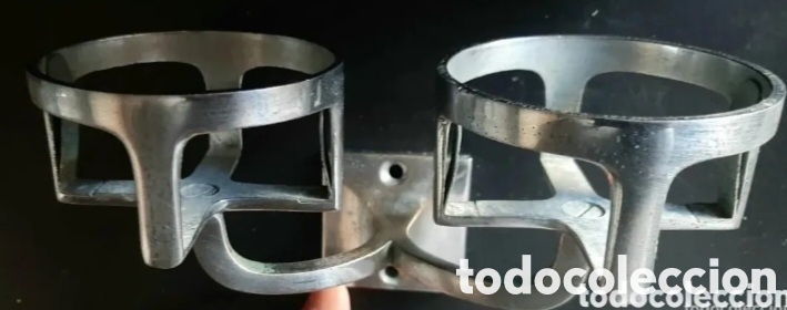 Coleccionismo: Soporte doble para vasos - Foto 2