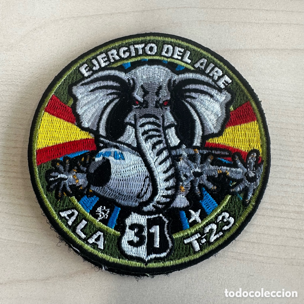 Coleccionismo: Parche militar ejercito aire Ala 31