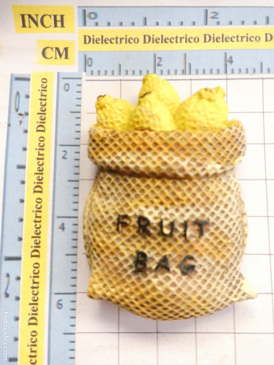 Collecting: IMAN DE NEVERA. SOUVENIR RECUERDO. SACO DE LIMONES LIM&Oacute;N FRUIT BAG. GRECIA? ITALIA?