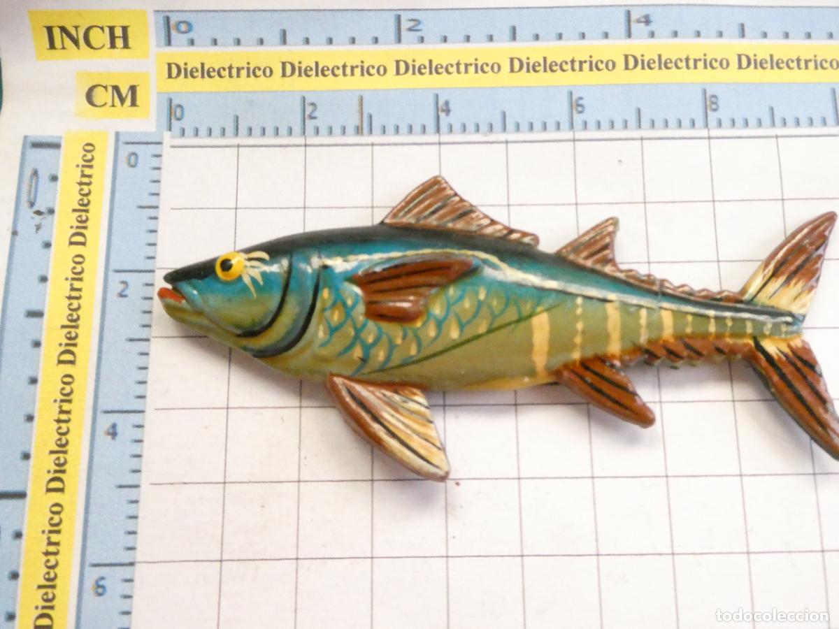 Coleccionismo: IMAN DE NEVERA. SOUVENIR RECUERDO. PEZ BARRACUDA - Foto 1