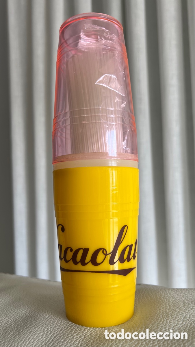 Coleccionismo: ANTIGUO VASO DE CACAOLAT - Foto 4
