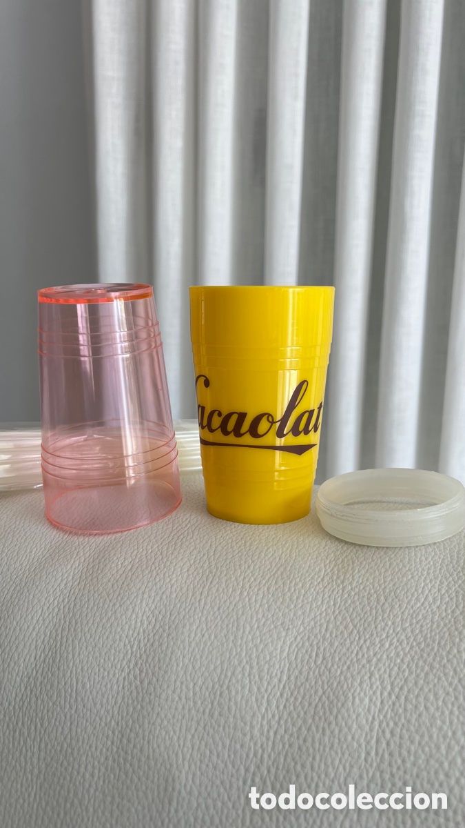 Coleccionismo: ANTIGUO VASO DE CACAOLAT - Foto 5