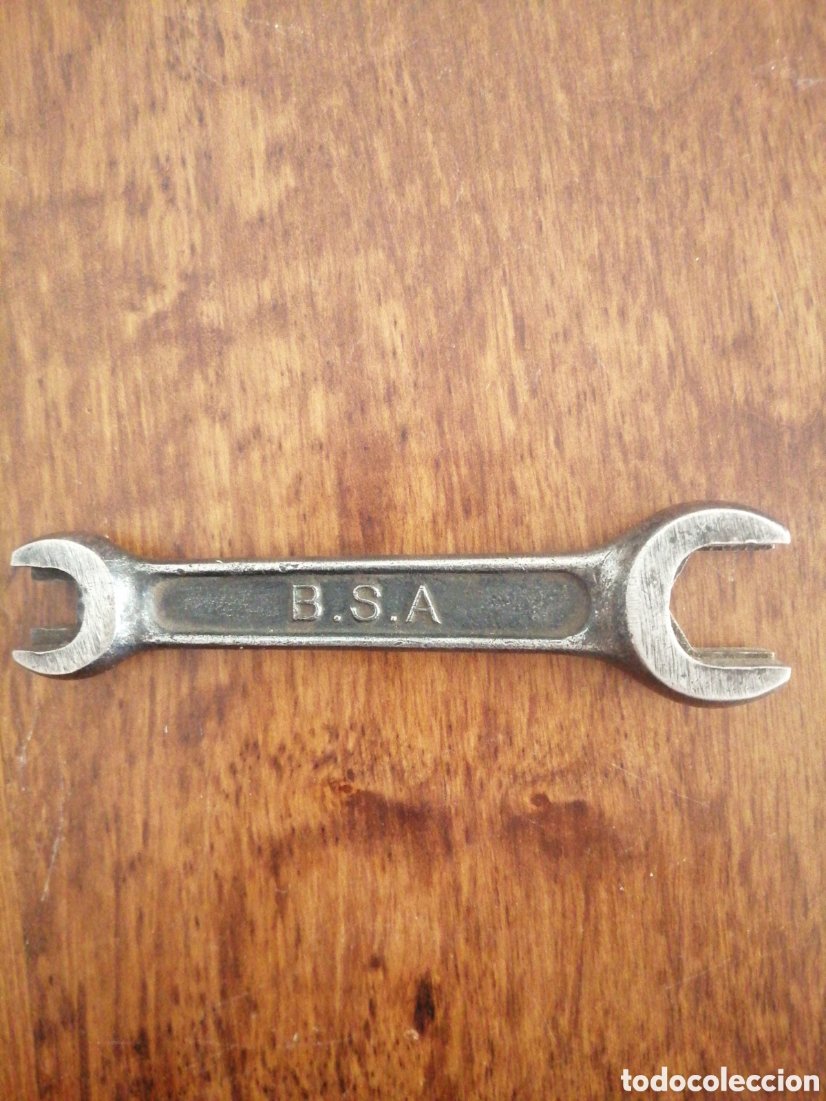 Coleccionismo: Llave de motocicleta B. S. A - Foto 1