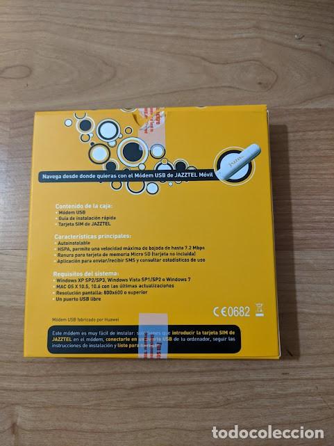 Coleccionismo: USB INTERNET M&Oacute;VIL JAZZTEL - Foto 2
