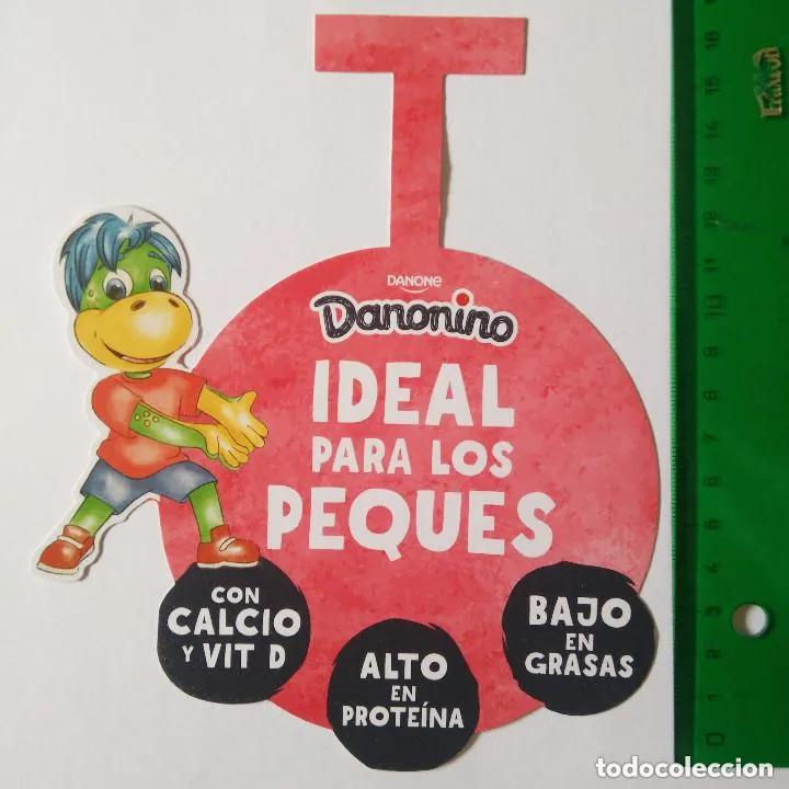 Coleccionismo: danonino tira balda promocional publicitario supermercado danone mascota promo publicidad mascot