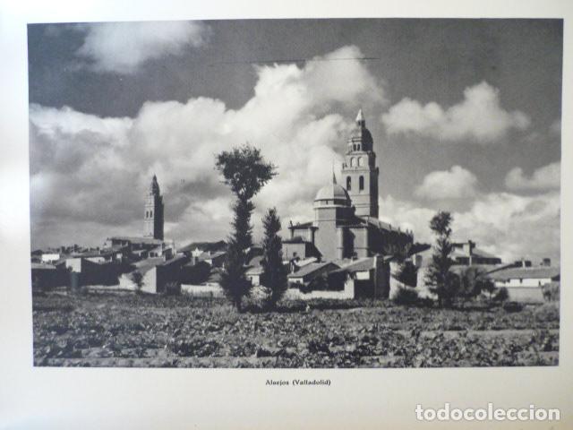 Coleccionismo: ALAEJOS VALLADOLID ANTIGUA LAMINA HUECOGRABADO A&Ntilde;OS 40