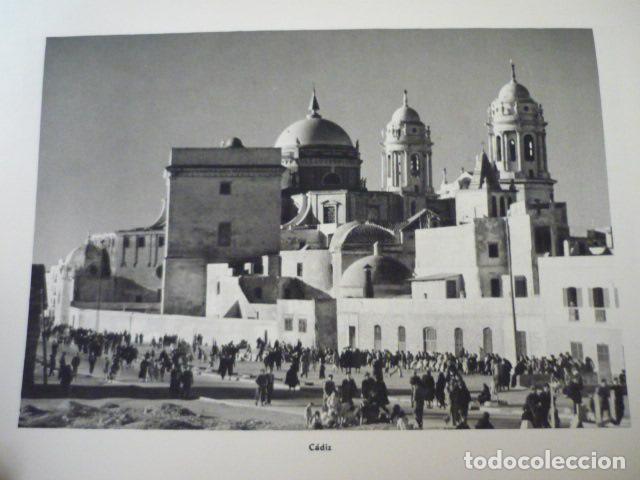 Coleccionismo: CADIZ ANTIGUA LAMINA HUECOGRABADO A&Ntilde;OS 40