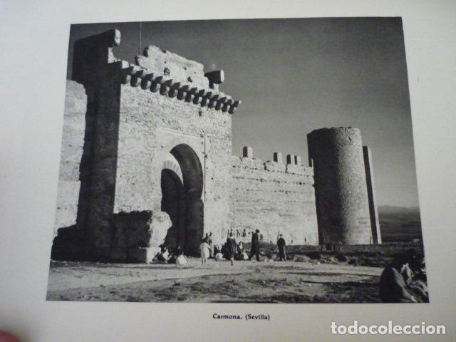 Coleccionismo: CARMONA SEVILLA ANTIGUA LAMINA HUECOGRABADO A&Ntilde;OS 40