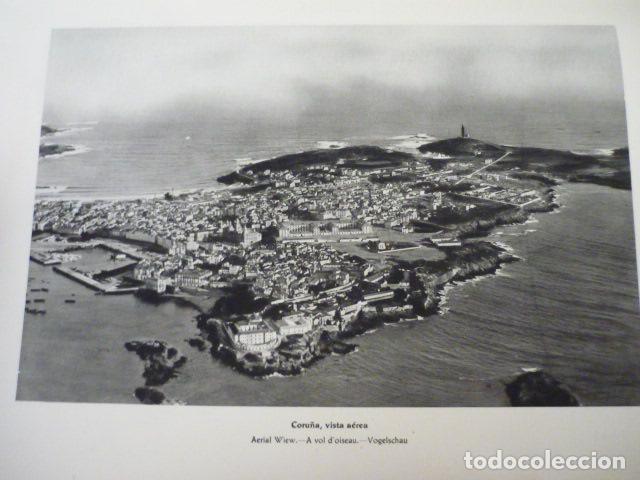 Coleccionismo: LA CORU&Ntilde;A ANTIGUA LAMINA HUECOGRABADO A&Ntilde;OS 40