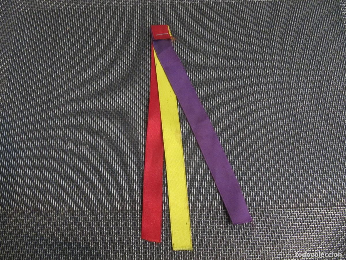 Coleccionismo: ANTIGUA CINTA BANDERA REPUBLICANA- REPUBLICA ESPA&Ntilde;OLA A&Ntilde;OS 70
