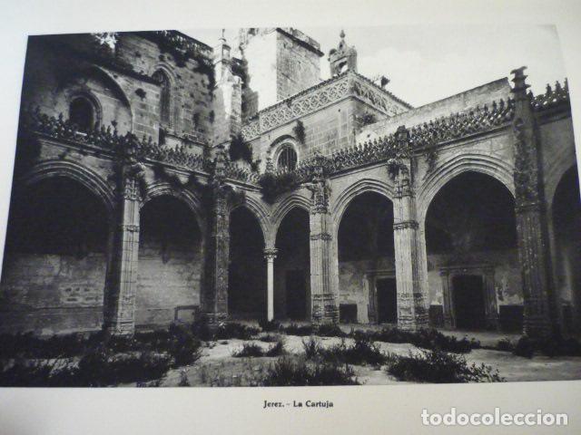Coleccionismo: JEREZ DE LA FRONTERA CADIZ ANTIGUA LAMINA HUECOGRABADO A&Ntilde;OS 40