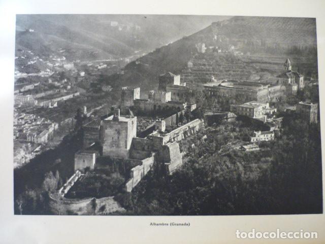 Coleccionismo: GRANADA ANTIGUA LAMINA HUECOGRABADO A&Ntilde;OS 40