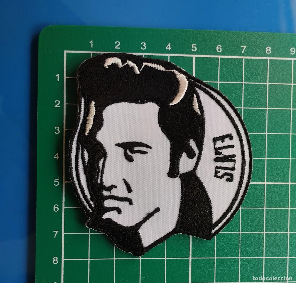 Coleccionismo: PARCHE BORDADO - TERMO ADHESIVO - GRUPO ROCK - ELVIS