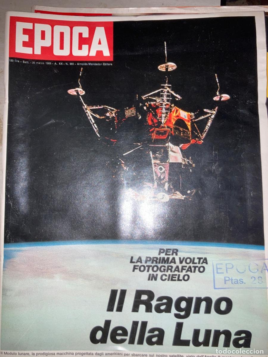 Coleccionismo: EPOCA 30marzo 1969 Apollo IX Revista en italiano