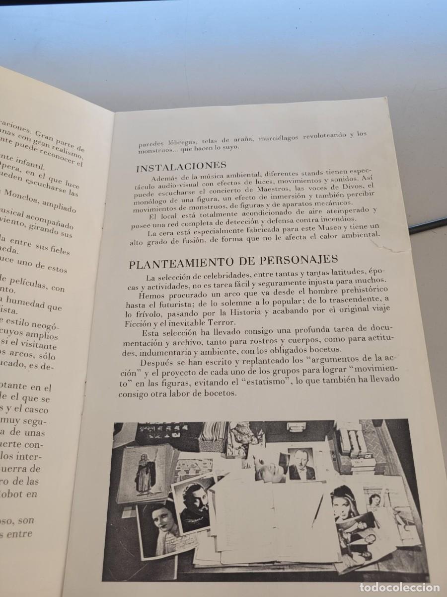 Coleccionismo: Museo de Cera de Barcelona documentos antiguos - Foto 3