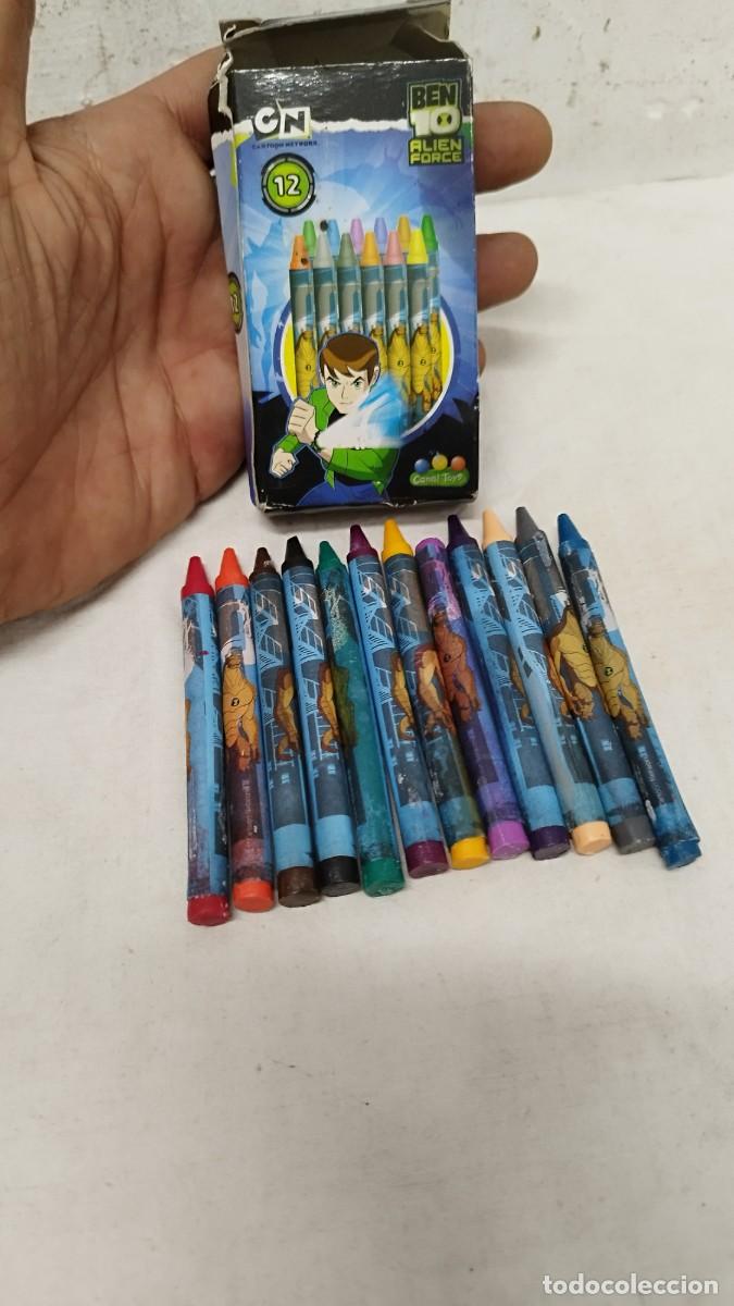 Coleccionismo: Caja de colores Ben 10 Alien Force
