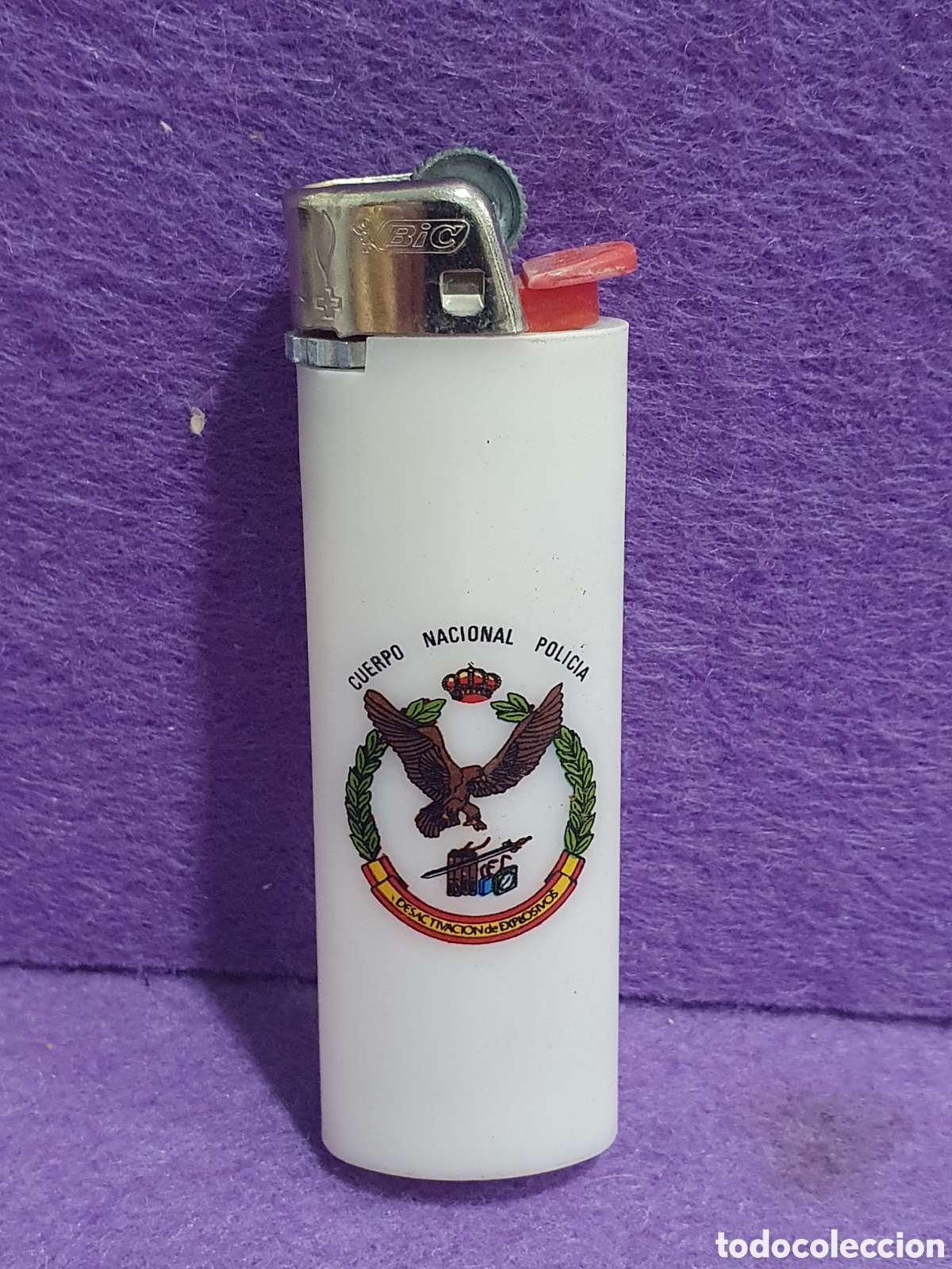 Collectionnisme: Mechero Cuerpo Nacional de Polic&iacute;a. (L24)