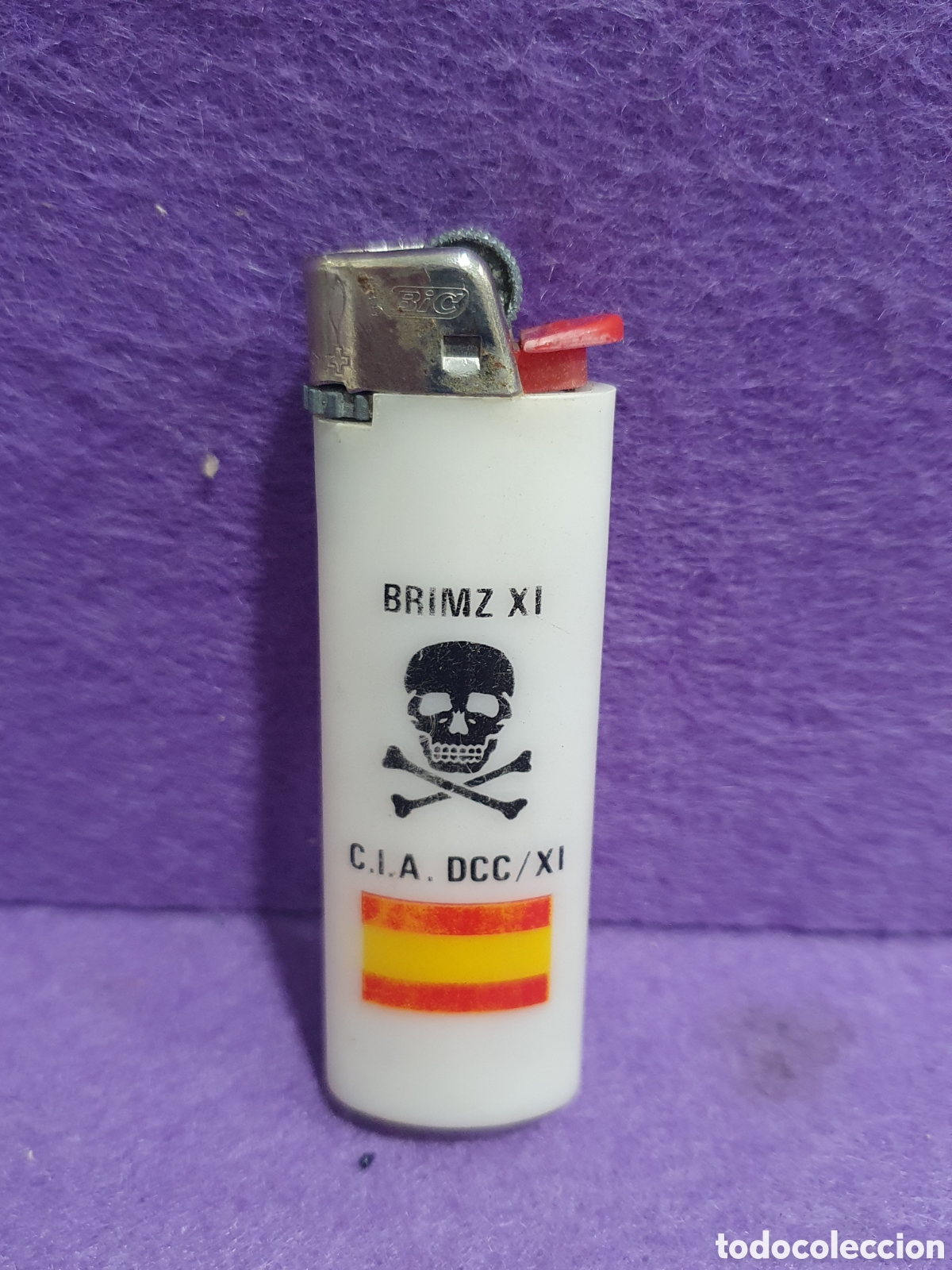 Collezionismo: Mechero militar. Brimz XI. CIA DCC/XI. (L24)