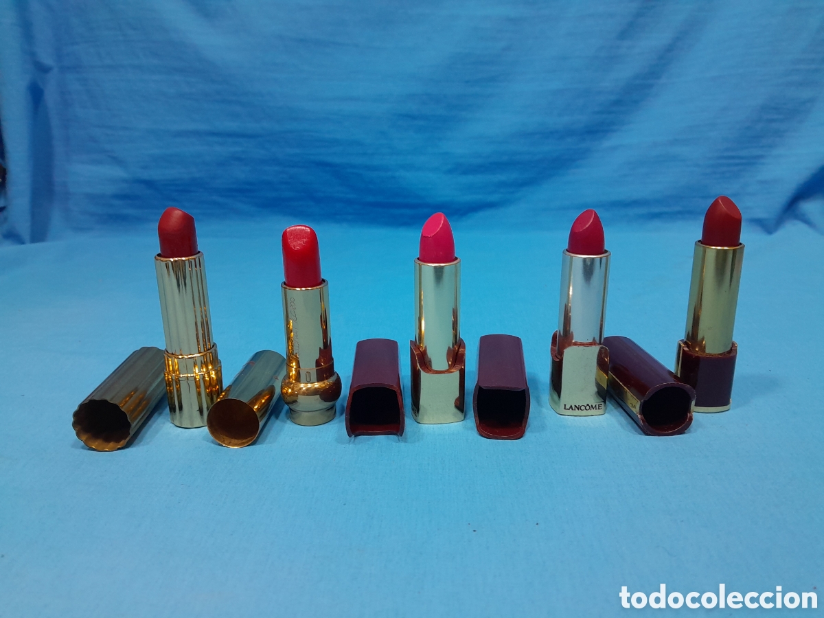 Coleccionismo: LOTE DE 5 BARRAS DE LABIOS - LANCOME - PALOMA PICASSO . PINTALABIOS
