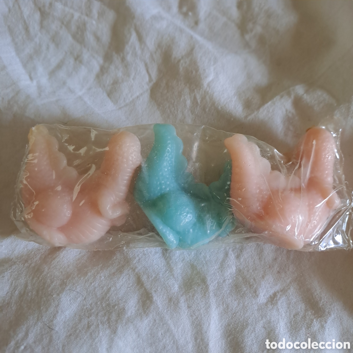 Coleccionismo: Jabones en forma de dinosaurio - Foto 2