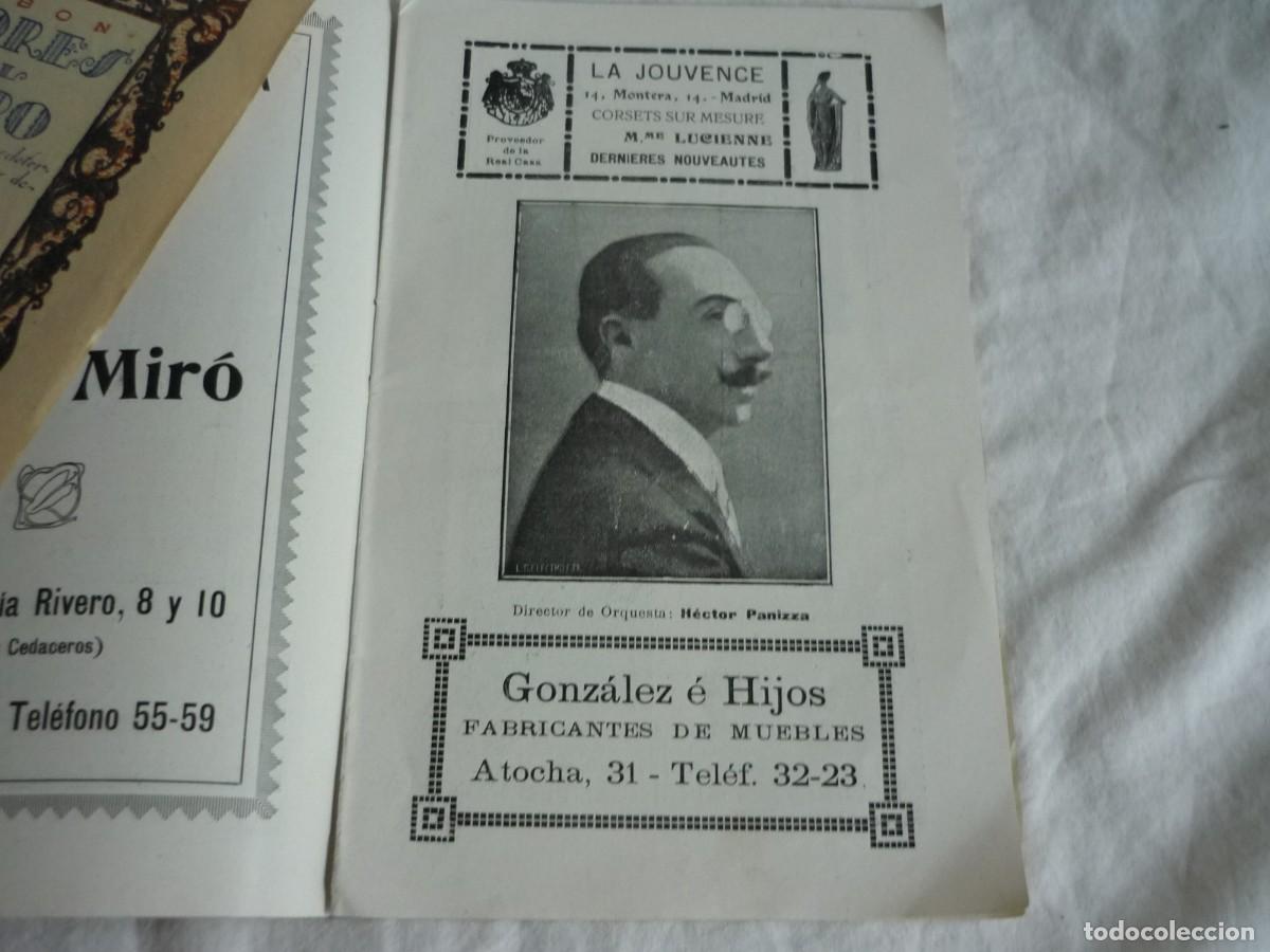 Coleccionismo: Programa Teatro Real 1916, Aida, Verdi - Foto 5